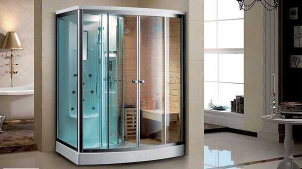 Cabine de douche hydromassante